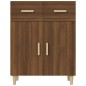 Credenza Rovere Marrone 69,5x34x89 cm in Legno Multistrato Credenza Rovere Marrone 69,5x34x89 cm in Legno Multistrato