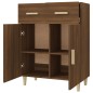 Credenza Rovere Marrone 69,5x34x89 cm in Legno Multistrato Credenza Rovere Marrone 69,5x34x89 cm in Legno Multistrato