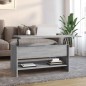 Tavolino da Salotto Grigio Sonoma 80x50x40 cm Legno Multistrato Tavolino da Salotto Grigio Sonoma 80x50x40 cm Legno Multistrato