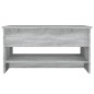 Tavolino da Salotto Grigio Sonoma 80x50x40 cm Legno Multistrato Tavolino da Salotto Grigio Sonoma 80x50x40 cm Legno Multistrato