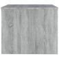 Tavolino da Salotto Grigio Sonoma 80x50x40 cm Legno Multistrato Tavolino da Salotto Grigio Sonoma 80x50x40 cm Legno Multistrato