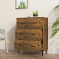 Credenza Rovere Fumo 69,5x34x90 cm in Legno Multistrato Credenza Rovere Fumo 69,5x34x90 cm in Legno Multistrato