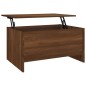Tavolino Rovere Marrone 80x55,5x41,5 cm in Legno Multistrato Tavolino Rovere Marrone 80x55,5x41,5 cm in Legno Multistrato