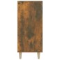 Credenza Rovere Fumo 90x34x80 cm in Legno Multistrato Credenza Rovere Fumo 90x34x80 cm in Legno Multistrato