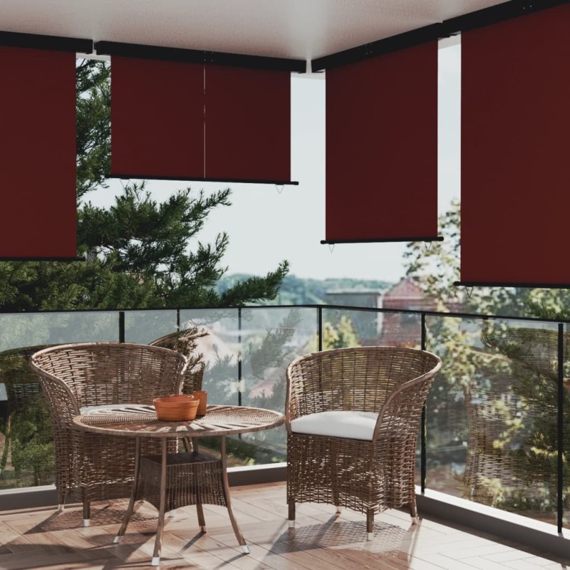 Tendalino Laterale per Balcone 160x250 cm Marrone Tendalino Laterale per Balcone 160x250 cm Marrone