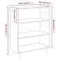 Credenza Rovere Marrone 69,5x32,5x90 cm in Legno Multistrato Credenza Rovere Marrone 69,5x32,5x90 cm in Legno Multistrato