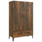 Credenza Rovere Fumo 70x31x115 cm in Legno Multistrato Credenza Rovere Fumo 70x31x115 cm in Legno Multistrato