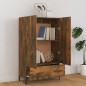 Credenza Rovere Fumo 70x31x115 cm in Legno Multistrato Credenza Rovere Fumo 70x31x115 cm in Legno Multistrato