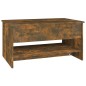 Tavolino da Salotto Rovere Fumo 80x50x40 cm Legno Multistrato Tavolino da Salotto Rovere Fumo 80x50x40 cm Legno Multistrato