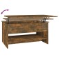 Tavolino da Salotto Rovere Fumo 80x50x40 cm Legno Multistrato Tavolino da Salotto Rovere Fumo 80x50x40 cm Legno Multistrato