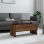 Tavolino Rovere Marrone 102x50,5x46,5 cm in Legno Multistrato Tavolino Rovere Marrone 102x50,5x46,5 cm in Legno Multistrato
