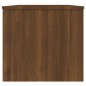 Tavolino Rovere Marrone 102x50,5x46,5 cm in Legno Multistrato Tavolino Rovere Marrone 102x50,5x46,5 cm in Legno Multistrato