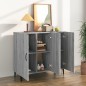 Credenza Grigio Sonoma 90x34x80 cm in Legno Multistrato Credenza Grigio Sonoma 90x34x80 cm in Legno Multistrato