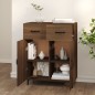 Credenza Rovere Marrone 69,5x34x90 cm in Legno Multistrato Credenza Rovere Marrone 69,5x34x90 cm in Legno Multistrato