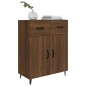Credenza Rovere Marrone 69,5x34x90 cm in Legno Multistrato Credenza Rovere Marrone 69,5x34x90 cm in Legno Multistrato