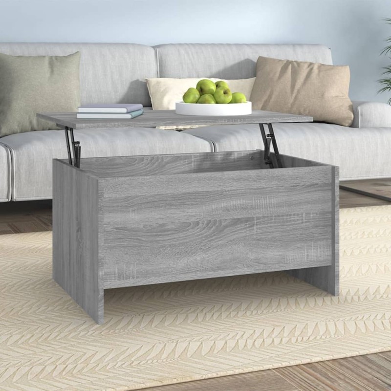 Tavolino Salotto Grigio Sonoma 80x55,5x41,5cm Legno Multistrato Tavolino Salotto Grigio Sonoma 80x55,5x41,5cm Legno Multistrato