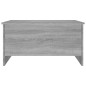 Tavolino Salotto Grigio Sonoma 80x55,5x41,5cm Legno Multistrato Tavolino Salotto Grigio Sonoma 80x55,5x41,5cm Legno Multistrato