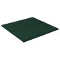 Pannelli Murali 12 pz Verde Scuro 30x30 cm in Tessuto 1,08 m² Pannelli Murali 12 pz Verde Scuro 30x30 cm in Tessuto 1,08 m²
