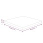 Piano Tavolo Quadrato Marrone Chiaro 80x80x4cm Rovere Trattato Piano Tavolo Quadrato Marrone Chiaro 80x80x4cm Rovere Trattato