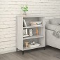 Credenza Grigio Sonoma 69,5x32,5x90 cm in Legno Multistrato Credenza Grigio Sonoma 69,5x32,5x90 cm in Legno Multistrato