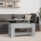 Tavolino da Salotto Grigio Sonoma 101x49x52cm Legno Multistrato Tavolino da Salotto Grigio Sonoma 101x49x52cm Legno Multistrato