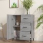 Credenza Grigio Sonoma 69,5x34x90 cm in Legno Multistrato Credenza Grigio Sonoma 69,5x34x90 cm in Legno Multistrato