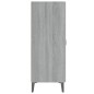 Credenza Grigio Sonoma 69,5x34x90 cm in Legno Multistrato Credenza Grigio Sonoma 69,5x34x90 cm in Legno Multistrato