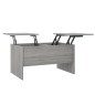 Tavolino Salotto Grigio Sonoma 80x50x42,5 cm Legno Multistrato Tavolino Salotto Grigio Sonoma 80x50x42,5 cm Legno Multistrato