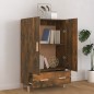 Credenza Rovere Fumo 70x31x115 cm in Legno Multistrato Credenza Rovere Fumo 70x31x115 cm in Legno Multistrato