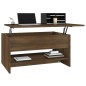 Tavolino Salotto Rovere Marrone 80x50x40 cm Legno Multistrato Tavolino Salotto Rovere Marrone 80x50x40 cm Legno Multistrato
