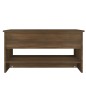 Tavolino Salotto Rovere Marrone 80x50x40 cm Legno Multistrato Tavolino Salotto Rovere Marrone 80x50x40 cm Legno Multistrato