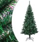 Albero di Natale Artificiale Punte Iridescenti Verde 210 cm PVC Albero di Natale Artificiale Punte Iridescenti Verde 210 cm PVC