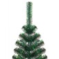 Albero di Natale Artificiale Punte Iridescenti Verde 210 cm PVC Albero di Natale Artificiale Punte Iridescenti Verde 210 cm PVC