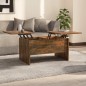 Tavolino da Salotto Rovere Fumo 80x50x42,5 cm Legno Multistrato Tavolino da Salotto Rovere Fumo 80x50x42,5 cm Legno Multistrato