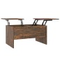 Tavolino da Salotto Rovere Fumo 80x50x42,5 cm Legno Multistrato Tavolino da Salotto Rovere Fumo 80x50x42,5 cm Legno Multistrato