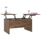 Tavolino da Salotto Rovere Fumo 80x50x42,5 cm Legno Multistrato Tavolino da Salotto Rovere Fumo 80x50x42,5 cm Legno Multistrato