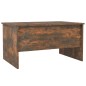 Tavolino da Salotto Rovere Fumo 80x50x42,5 cm Legno Multistrato Tavolino da Salotto Rovere Fumo 80x50x42,5 cm Legno Multistrato