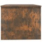 Tavolino da Salotto Rovere Fumo 80x50x42,5 cm Legno Multistrato Tavolino da Salotto Rovere Fumo 80x50x42,5 cm Legno Multistrato