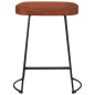 Sgabelli da Bar Gavin 2 pz 45x38x53 cm Legno Massello di Mango