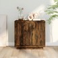 Credenza Rovere Anticato 80x40x75 cm in Legno Multistrato Credenza Rovere Anticato 80x40x75 cm in Legno Multistrato