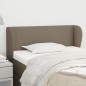 Testiera ad Orecchio Tortora 83 x 23 x 78/88 cm in Tessuto Testiera ad Orecchio Tortora 83 x 23 x 78/88 cm in Tessuto