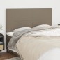 Testiere 4 pz Tortora 80x5x78/88 cm in Tessuto Testiere 4 pz Tortora 80x5x78/88 cm in Tessuto