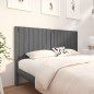 Testiera per Letto Grigia 155,5x4x100 cm Legno Massello di Pino Testiera per Letto Grigia 155,5x4x100 cm Legno Massello di Pino