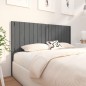 Testiera per Letto Grigia 155,5x4x100 cm Legno Massello di Pino Testiera per Letto Grigia 155,5x4x100 cm Legno Massello di Pino