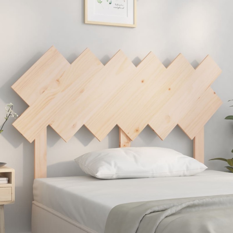 Testiera per Letto 122,5x3x80,5 cm in Legno Massello di Pino Testiera per Letto 122,5x3x80,5 cm in Legno Massello di Pino