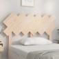 Testiera per Letto 122,5x3x80,5 cm in Legno Massello di Pino Testiera per Letto 122,5x3x80,5 cm in Legno Massello di Pino
