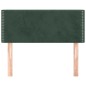 Testiera Verde scuro 90x5x78/88 cm in Velluto Testiera Verde scuro 90x5x78/88 cm in Velluto