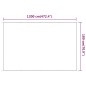 Paravento Verticale Bianco 180x1200 cm Tessuto Oxford Paravento Verticale Bianco 180x1200 cm Tessuto Oxford