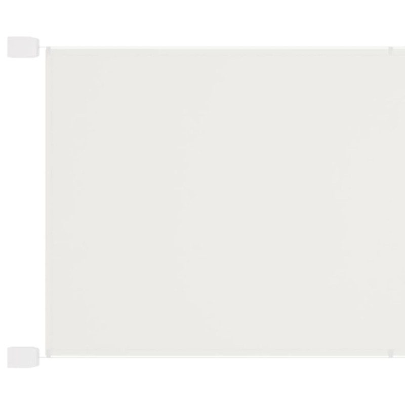 Paravento Verticale Bianco 250x270 cm Tessuto Oxford