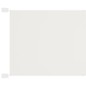 Paravento Verticale Bianco 250x270 cm Tessuto Oxford
